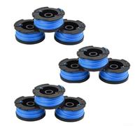 WIIYENA Bobina di filo per decespugliatore compatibile con Black & Decker BD032, diametro 1,5 mm, lunghezza 10 m, alimentazione automatica per modelli Reflex CST GH GL (9 pezzi)