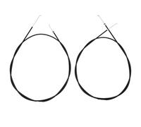 WIIYENA Cavi di controllo dell'acceleratore per tosaerba, compatibili con le principali marche, include due unità ciascuna alla lunghezza esterna 1600 mm, parti da giardino esterne