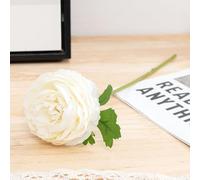 WIIYENA Fiori di peonia artificiali, panno di seta realistico con steli in plastica per progetti fai da te e decorazioni per la casa, stelo lungo 30 cm, rosa chiaro