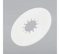 WIIYENA Piastra lubrificante per gancio ruota Rv 5Th, disco usura-formica in HDPE da 10" e 12" per una tornitura liscia