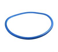 WIIYENA Pneumatico per bicicletta solido non gonfiabile, 700 x 23 C, pneumatico esterno senza camera d'aria, costruzione in gomma leggera per la guida a puntura (blu)