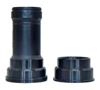 WIIYENA Press-for Fit BB92 - Movimento centrale cavo, 86-92 mm, per telaio della bicicletta con asse da 24 mm, cuscinetti in acciaio inox, colore: blu (nero)