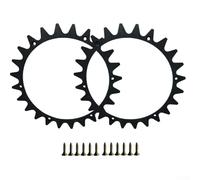 WIIYENA Punte per robot tosaerba Worx per Landroid L Wr153E Wr155E Wr147E.1 Wr148E, confezione da 2, 225 mm, colore nero