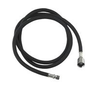 WIIYENA Rubinetto da cucina Pull Out Tubo di ricambio Pull Down Lavello Parti del rubinetto estraibile Tubo flessibile da cucina Lavabo Lavabo Lavabo Collegare, Snap-Nero