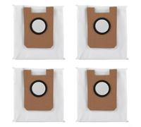 WIIYENA Sacchetti di ricambio per aspirapolvere robot Fairy 10 di grande capacità, sacchetti di raccolta della polvere, set di filtri in tessuto non tessuto, 4 pezzi