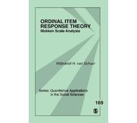 Wijbrandt H. van Schuur Ordinal Item Response Theory (Tascabile)