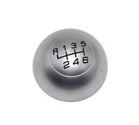 WIJHJET Copri Pomello Cambio A 6 Marce Per ALFA Per ROMEO Per GIULIETTA 2010 Accessori Interni Auto Gear Shifter Manopola(Silver-black)
