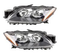 WIJHJET Fari Anteriori Coppia 2 Pezzi Per Mazda Per CX-7 Per CX7 2007-2014 Paraurti Anteriore Faro(1Pair Xenon)