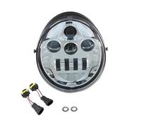 WIJHJET Faro Anteriore A LED 60W Abbagliante/anabbagliante Per Moto Per VRSCR Per V Per Rod Per VRSCF Per VRSC 2002-2013 2014 2015 2016 2017 FANALE ANTERIORE(Cromo)