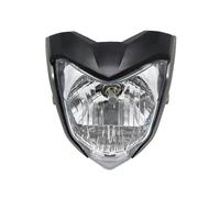WIJHJET Per Byson Per FZ16 Per Fzer150 Per YS150 Faro Anteriore Per Moto Gruppo Ottico Alloggiamento Lampada Di Illuminazione FANALE ANTERIORE(Nero)