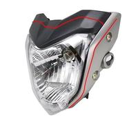 WIJHJET Per Byson Per FZ16 Per Fzer150 Per YS150 Faro Anteriore Per Moto Gruppo Ottico Alloggiamento Lampada Di Illuminazione FANALE ANTERIORE(Gray)