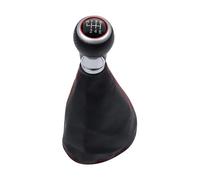 WIJHJET Per Seat Per Ibiza 1996-2001 Pomello Del Cambio A 5/6 Marce Leva In Pelle PU Gear Shifter Manopola(B-6 Speed)