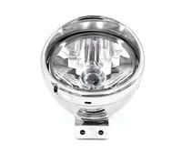 WIJHJET Per Suzuki Per GZ150-A Per GZ125HS Motociclo Retro Faro Anteriore Rotondo Cromato Gruppo Lampada FANALE ANTERIORE