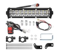 WIJHJET Per TTR110 YZ250F YZ450F Per Suzuki Moto Faro Luce Manubrio Barra Luminosa LED Set Kit 60W Adatto Alla Maggior Parte Dei Manubri Da 7/8" FANALE ANTERIORE