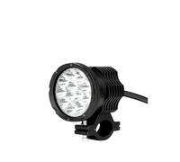 WIJHJET Per UTV Moto Fendinebbia 12 Chip Faro LED Aggiuntivo Lungo Alto/lampeggiante Ausiliario Anteriore FANALE ANTERIORE(1 pz)