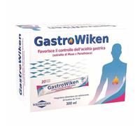 Wikenfarma Gastrowiken Integratore contro l'Acidità Gastrica, 20 Bustine x 15ml