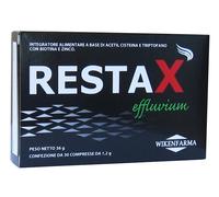 Wikenfarma Restax Effluvium - Integratore Wikenfarma contro la caduta dei capelli, 30 compresse
