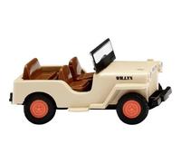 Wiking 0010 01 H0 Auto modello Willys Jeep CJ-3A, beige avorio