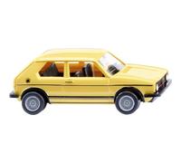 Wiking 004505 H0 Auto modello Volkswagen Golf i GTI, giallo limone