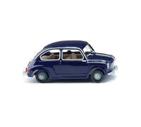 WIKING 009907 Fiat 600 - Blu Scuro, Ho, Nuovo 2024