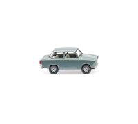 WIKING 012906 H0 TRABANT 601 S BLU ALPINO MODELLISMO