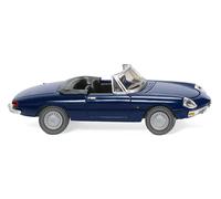 WIKING 020603 Scala HO Alfa Romeo Spider blu con capote aperta