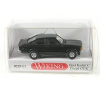 Wiking 022903 H0 Opel Kadett C Coupé GT/E, nero
