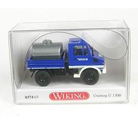 WIKING 037403 Unimog U 1300 " THW " H0 1:87 Nuovo IN Conf. Orig.