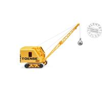Wiking 066148 - 1:87 H0 - gru cingolata "Toense" colore giallo con palla demolit