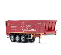 WIKING 077657 Krampe Rimorchio con Nastro Trasportatore SB II 30 e 1070, 1:32, Metallo e Plastica, Da 14 Anni in Su, Molte Funzioni, Sponda Posteriore Mobile, Supporti di Sostegno Estensibili, Rosso