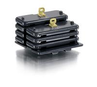 Wiking 077855 Claas Zavorre per Trattore Xerion, Accessorio per Modellini di Trattori, 1:32, Da 14 Anni, Zavorre Anteriori e Posteriori Claas Xerion, Nero