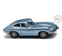 Wiking 080304 - 1:87 H0 - automobile Jaguar coupè 1961-1975 di colore blu metall