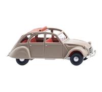 Wiking 080916 H0 modello di auto Citroën 2 CV, grigio oliva