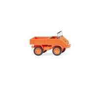 WIKING 087007 Unimog U 411 Comunale Arancione 1:87 H0 Nuovo con Conf. Orig.
