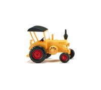 WIKING 1:87 088010 - Lanz Bulldog con Tetto - Giallo Merce Nuova
