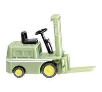 Wiking 117101 H0 Modello da costruire Carrello elevatore a forca Clark, verde