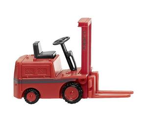 Wiking 117102 H0 Modello da costruire Carrello elevatore a forca Clark - rosso