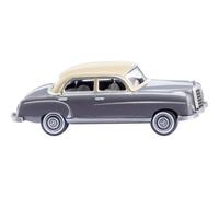 Wiking 14002 0 H0 Auto modello Mercedes Benz 220, grigio basalto/beige avorio