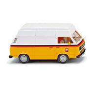 Wiking 029410 H0 Auto modello Volkswagen T3 vagone a cassone con tetto alto PTT