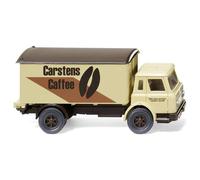 Wiking 44602 0 H0 Camion modello Camion per valigie Harvester Carstens caffè