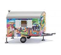 Wiking 65609 Carrello Edile Con Graffiti, HO, Nuovo 2025