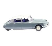 Wiking 80712 0 H0 Auto modello Citroën ID 19 - blu alpino/bianco grigio