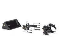 Wiking ACCESSORI FRONTALI x TRATTORI BLACK SET A 1:32