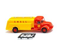 WIKING H0 1:87 088303 - Camion Cisterna (Magiurs S 7500) " Shell " Merce Nuova