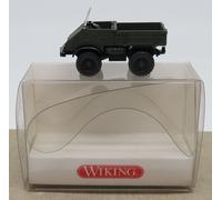 WIKING Ho 1/87 Bundeswehr Camion MB Mercedes Unimog 411 Militare #6961522 Box