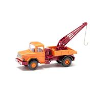 Wiking Magirus Deutz 063411 - Carrello da traino, scala 1:87, giallo arancione