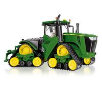 WIKING 077849 John Deere 9620RX Modelltraktor, 1:32, Metall/Kunststoff, Ab 14 Jahre, Viele Funktionen, 4 mitlaufende Raupenlaufwerke, Bewegliches Knickgelenk