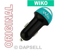 Wiko Caricabatterie Originale Auto Dual Usb 10w Nero Per Fever Special Edition
