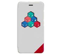 Wiko Cover Freddy WICUBE Rosso e Bianco WKPRFIWH3901