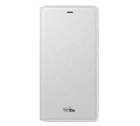 Wiko Custodia ad Agenda in finta pelle per Wiko Fever, Bianco